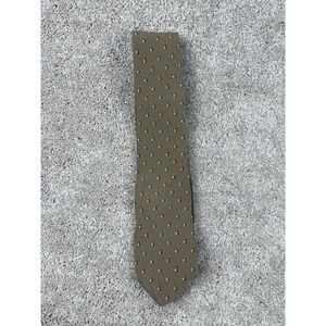 Bloomingdales Via Europa Men's Necktie Geometric Red Blue White Pattern